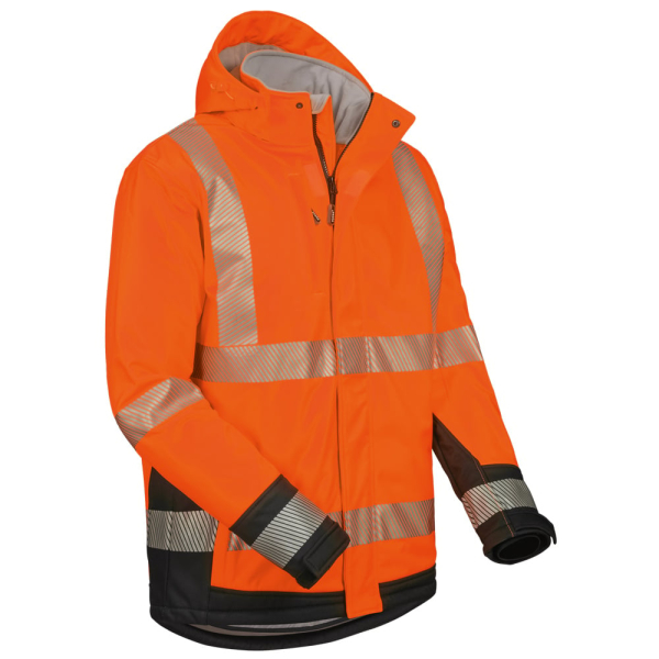 Art. 23436 *LUKA.* WATTIERTE WARNSCHUTZ-SOFTSHELLJACKE orange - ELYSEE